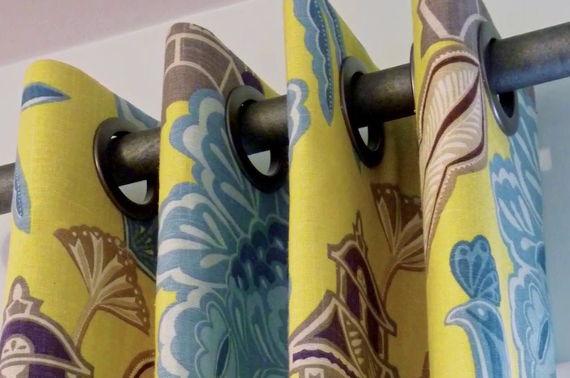 7 DIY-tips om hur man gör gardiner med genomföringar