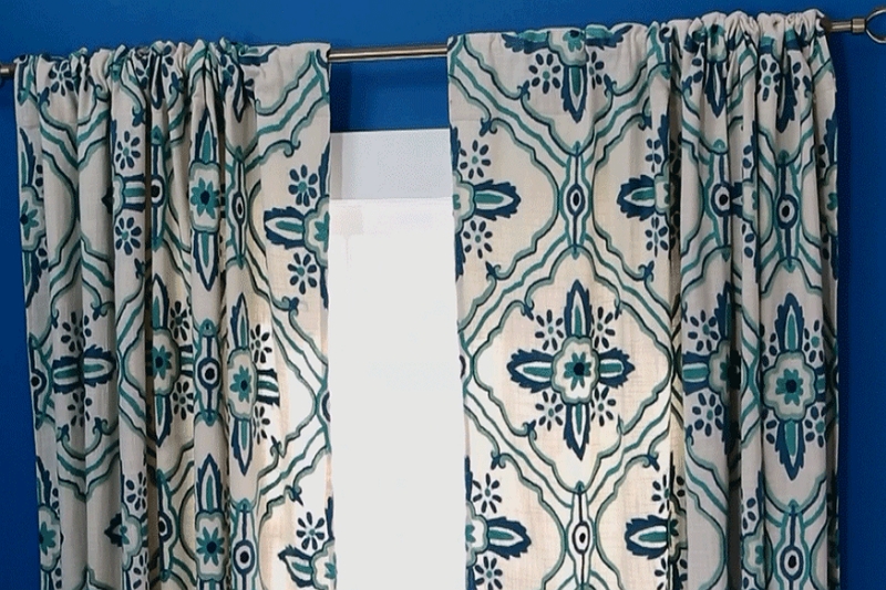 Hur man hänger gardiner på en vägg? 4 enkla och enkla sätt